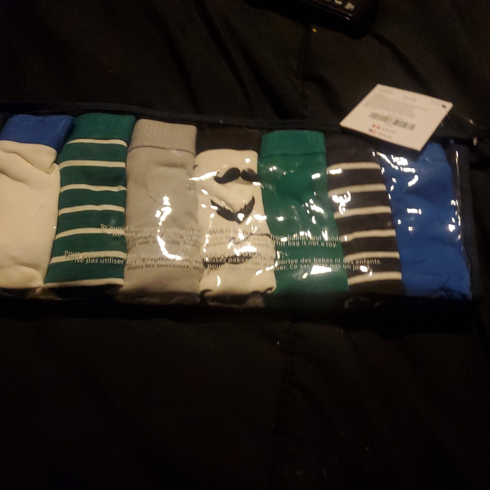 Gymboree Boys New With Tags NWT Underwear Package of 7 Size 2T-3T